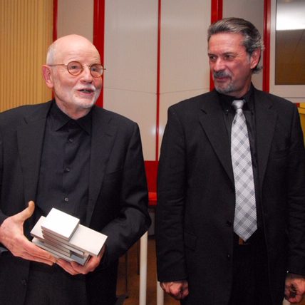 Jürgen Fried gemeinsam mit Namensgeber Günter Rohrbach